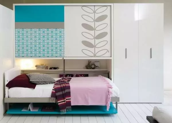 Кровать со шкафами Фанки -17